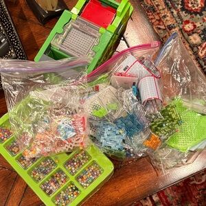 Colorful QIXELS cube building Set